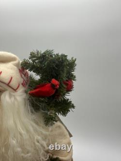 Lynn Haney 2001 Christmas Songbirds Santa Figurine Style #1271 Signed