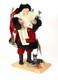 Lynn Haney A Tail Wagging Christmas Santa Figure With Dog 2001