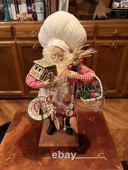 Lynn Haney Gourmet Santa, excellent condition, handmade in 1993, signed