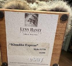 Lynn Haney Klondike Express 1999 Style #1779- Santa With Wood Sleigh Of Gifts