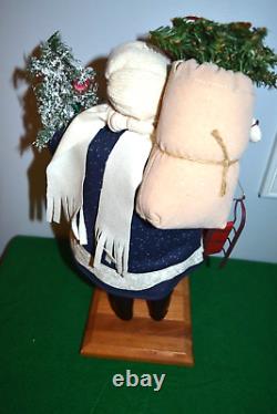 Lynn Haney Let it Snow Santa #10571997 Copyright Signed By Lynn Haney