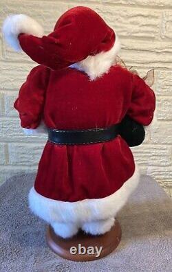 Lynn Haney Santa Clause Crimson Frost 2000 Hand Made Comes With Box