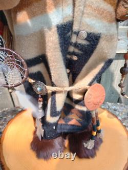 Lynn Haney Santa Fe Santa Ooak Signed Nib Stunning Collector Piece