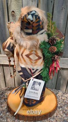 Lynn Haney Santa Fe Santa Ooak Signed Nib Stunning Collector Piece