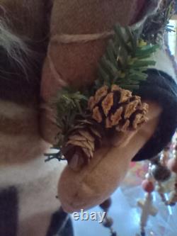 Lynn Haney Santa Fe Santa Ooak Signed Nib Stunning Collector Piece