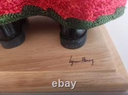 Lynn Haney Santa Holly and Ivy #2433 Christmas Tree Teddy Bear 2003 NO TAGS