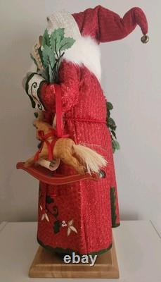 Lynn Haney Santa Holly and Ivy #2433 Christmas Tree Teddy Bear 2003 NO TAGS
