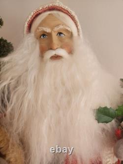 Lynn Haney Santa Holly and Ivy #2433 Christmas Tree Teddy Bear 2003 NO TAGS