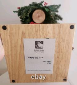 Lynn Haney Santa Holly and Ivy #2433 Christmas Tree Teddy Bear 2003 NO TAGS
