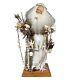 Lynn Haney Sea Shell Collector Winter Christmas Santa Figurine Folk Art 1990