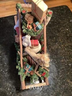 Lynn Haney Sled With Toys 1998 in Great Shape