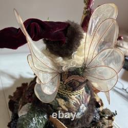 Lynn West Harp Berry Fairy Elf Santa Limited Edition 11/25 Rare Coa 1994