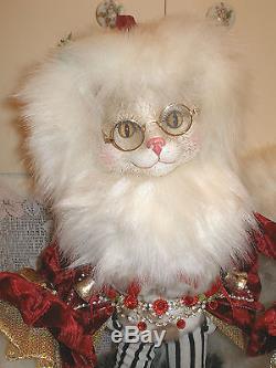 Mark Roberts 25 Christmas Cat Burglar Lady Dollle 54/300#51-68390excellent