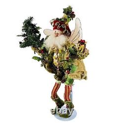 MARK ROBERTS Christmas Santa Fairy Kris Kringle Forest Medium 51-56474