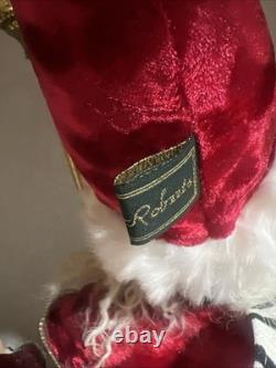 MARK ROBERTS Frontgate Santa Fairy Christmas CANDLE HOLDERS Pair Rare