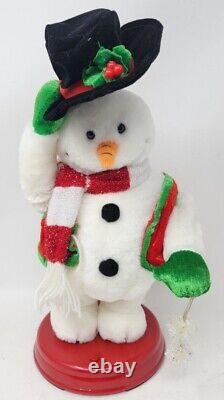 MINI 11 Gemmy Animated Snowflake Spinning Snowman Mr Snow Miser Singing Dancing