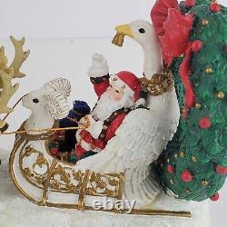 Macy's Thanksgiving Day Parade 75th Anniversary Santa's Sleigh w Music 2001 RARE