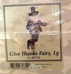 Mark Roberts 2018 Ret Give Thanks Fairy LG #51-85776 New Factory Sealed Box
