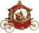 Mark Roberts Christmas 2024 Musical Carriage Santa Snowing Water Globe Retired