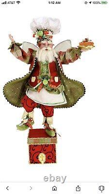 Mark Roberts Christmas Apple Cinnamon Fairy Stocking Holder 23 Only 2 Available