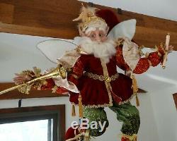 Mark Roberts Christmas Bells/NEW YEARS Fairy EXTRA LARGE 28