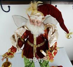 Mark Roberts Christmas Bells/NEW YEARS Fairy EXTRA LARGE 28