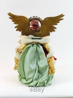 Mark Roberts Christmas Classic Angel withMandolin Treetopper #19-90618GLD