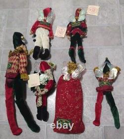 Mark Roberts Christmas Holiday Elf Faries Lot of 6