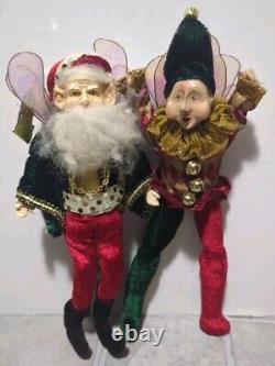 Mark Roberts Christmas Holiday Elf Faries Lot of 6