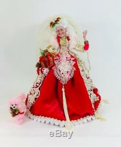 Mark Roberts Christmas Pearls & Pinks Mrs. Claus, 22 item#51-97100