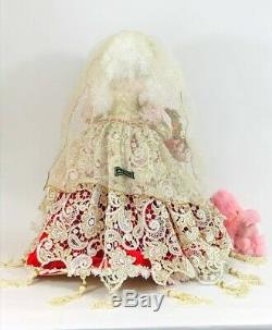 Mark Roberts Christmas Pearls & Pinks Mrs. Claus, 22 item#51-97100