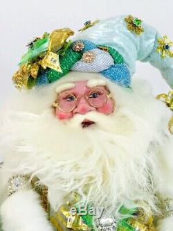 Mark Roberts Christmas Santa Claus Winter Elegance Santa #51-97076, NIB
