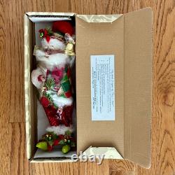 Mark Roberts Christmas Stocking Fairy Small Santa 51-42402 LE with COA NEW