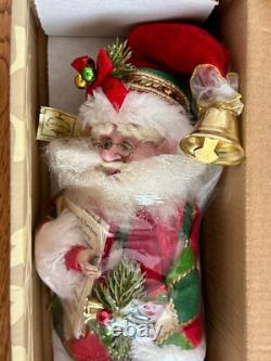 Mark Roberts Christmas Stocking Fairy Small Santa 51-42402 LE with COA NEW