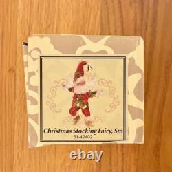 Mark Roberts Christmas Stocking Fairy Small Santa 51-42402 LE with COA NEW