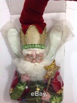 Mark Roberts Christmas Wishes Fairy Stocking Holder (hard to find). New! 21