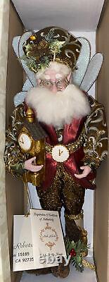 Mark Roberts Clockmaker Fairy, Med. #51-02372. Limited Ed. 169/1000. With Stand