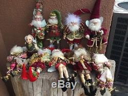 Mark Roberts Collection Christmas FAIRY ELF Lot of 10 Ornaments 10