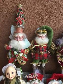Mark Roberts Collection Christmas FAIRY ELF Lot of 10 Ornaments 10