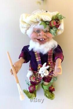 Mark Roberts Easter Egg Elf, Limited Edition 5 of 250, vibrant and collectible