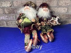 Mark Roberts Elf Santa bearing gifts