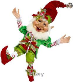 Mark Roberts Elves Candycane Elf 51-05550 Medium 17.5 Figurine