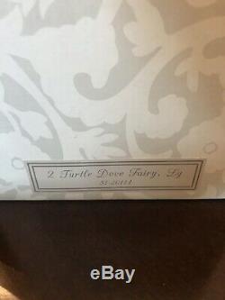 Mark Roberts Fairy 2 Turtle Doves Large 24 excellent condition original owner