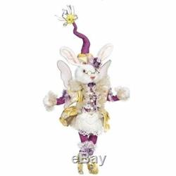 Mark Roberts Fairy Rabbit Girl 51-97678-A Small 14 Inches Gold Jacket