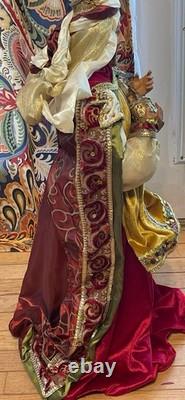 Mark Roberts Florentine Three Wisemen 28-30 Rich Fabrics with Elaborate Trim
