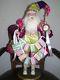 Mark Roberts Happy Birthday Wizard Santa 22 Inches + Ornaments