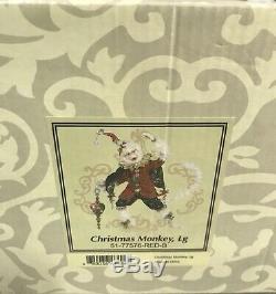 Mark Roberts Large Christmas Monkey Limited Edition 29 of 85