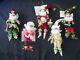 Mark Roberts Lot Of 5 Small Christmas Fairies, Possibly Unused, With Coa Cards