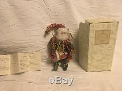 Mark Roberts North Pole Fairy Small santa 51-62396 in box w COA 2006 Christmas