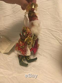 Mark Roberts North Pole Fairy Small santa 51-62396 in box w COA 2006 Christmas